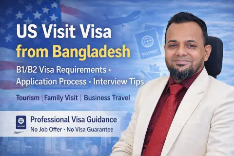 US Visit Visa (B1/B2) from Bangladesh Requirements, Process & Interview Guide (2026)