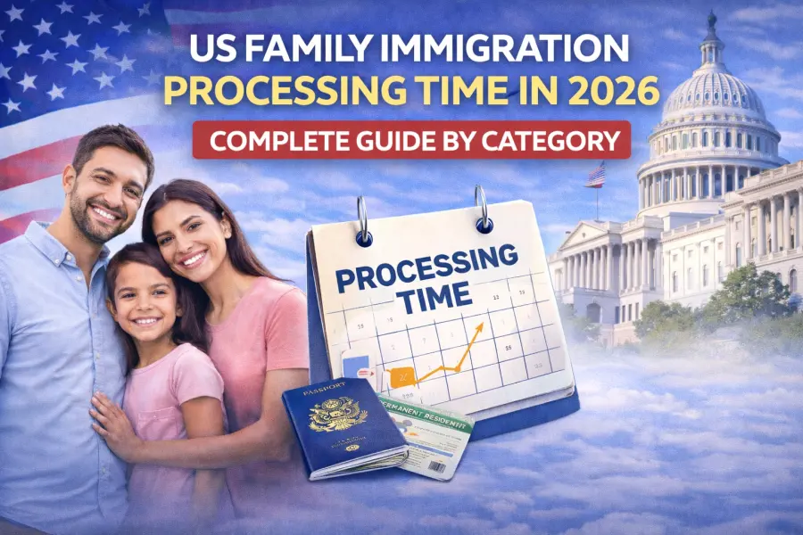 US Family Immigration Processing Time in 2026